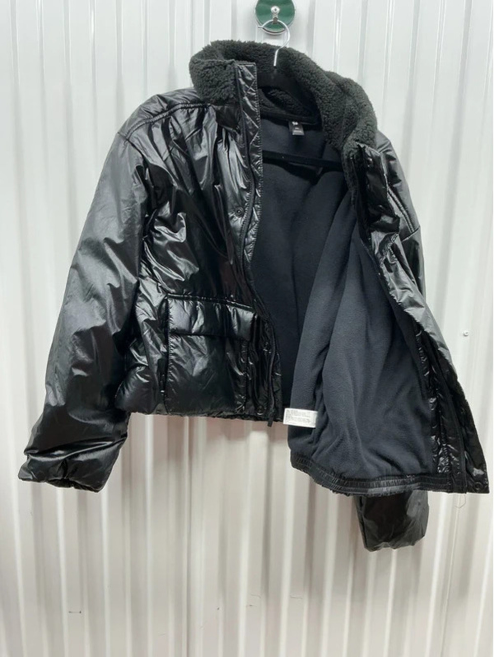XXL Black Puffer Jacet R23 - Picture 5 of 5